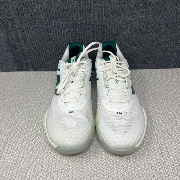 New Balance FuelCell 996V6 Court Tennis Shoes White Green Mens Sz 12 2E MCH996A6 main image 5